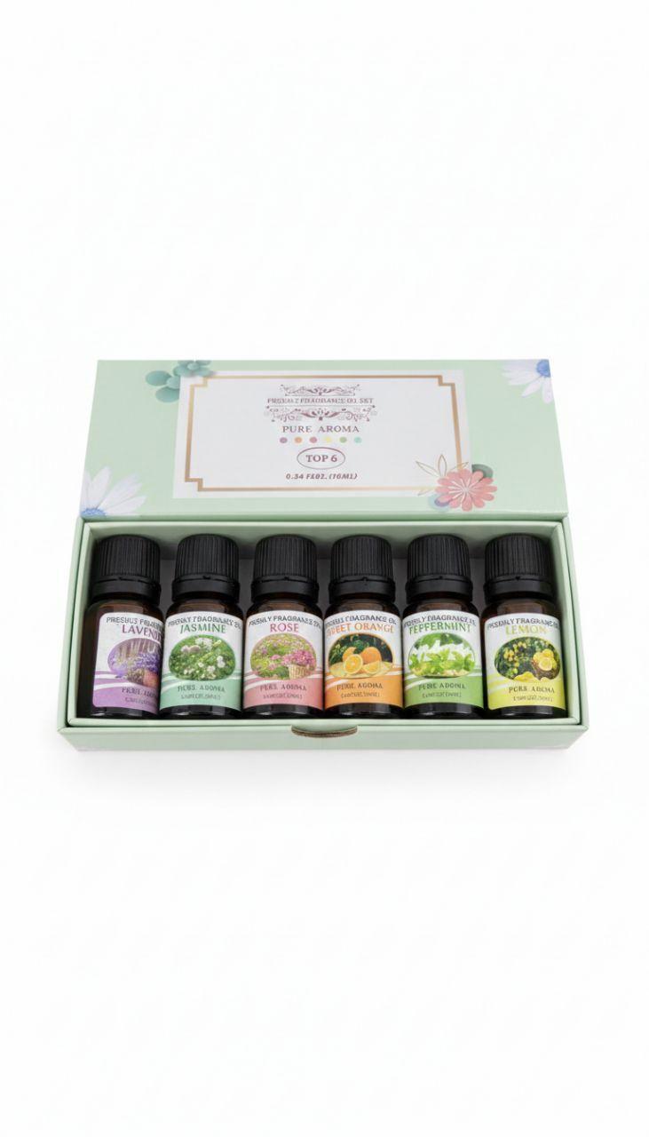 Pack 6 Esencias Para Humidificadores Difusores Aceite Aroma-2