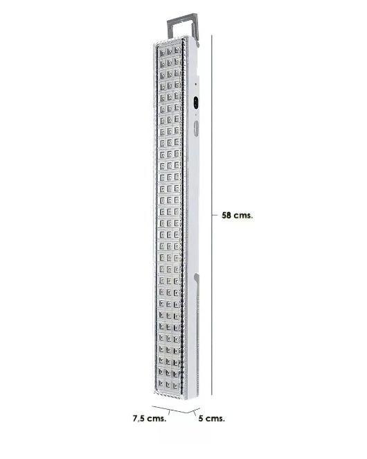 Lampara Barra Emergencia 90 Led 12 Horas De Luz Recargable-5