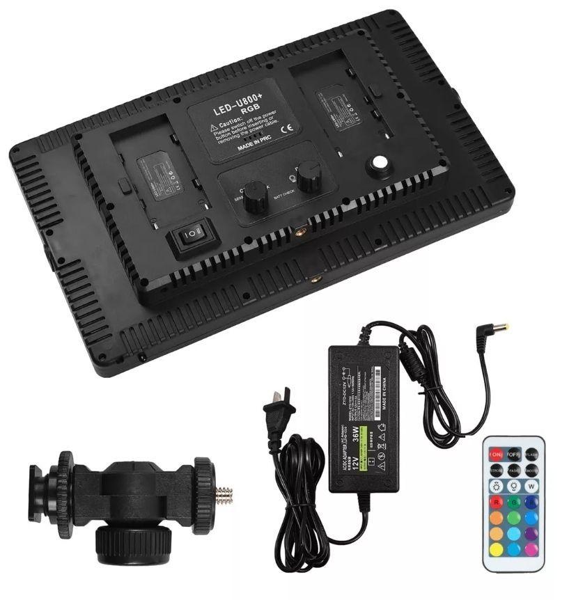 Kit Luz Led Para Fotografia/video Pro Led 800 + Tripode-2
