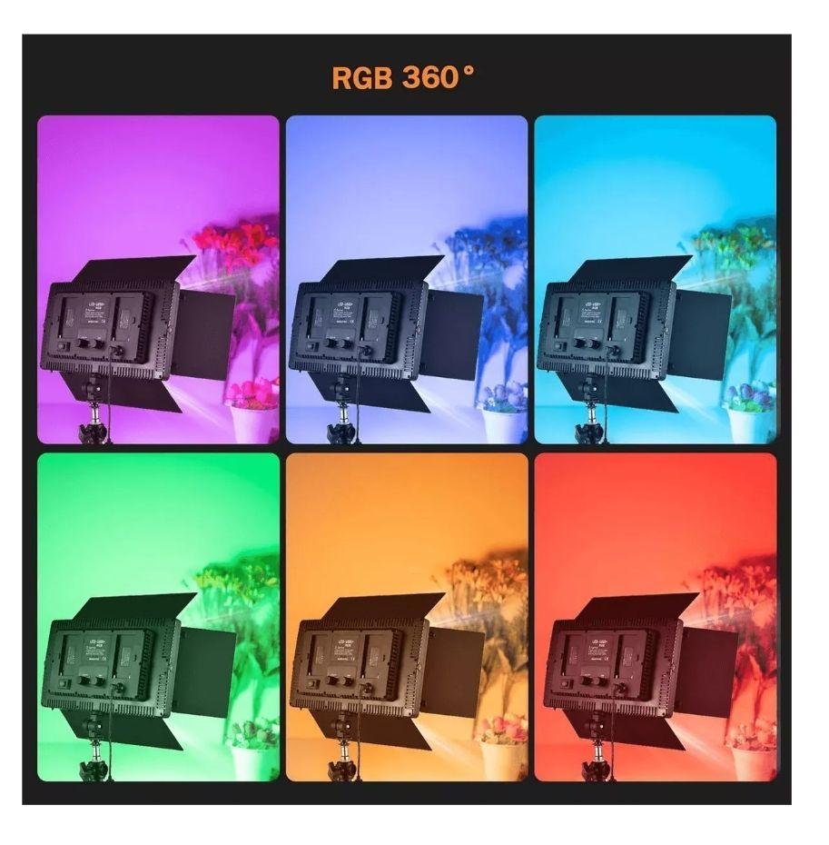 Kit Luz Led Para Fotografia/video Pro Led 800 + Tripode-4