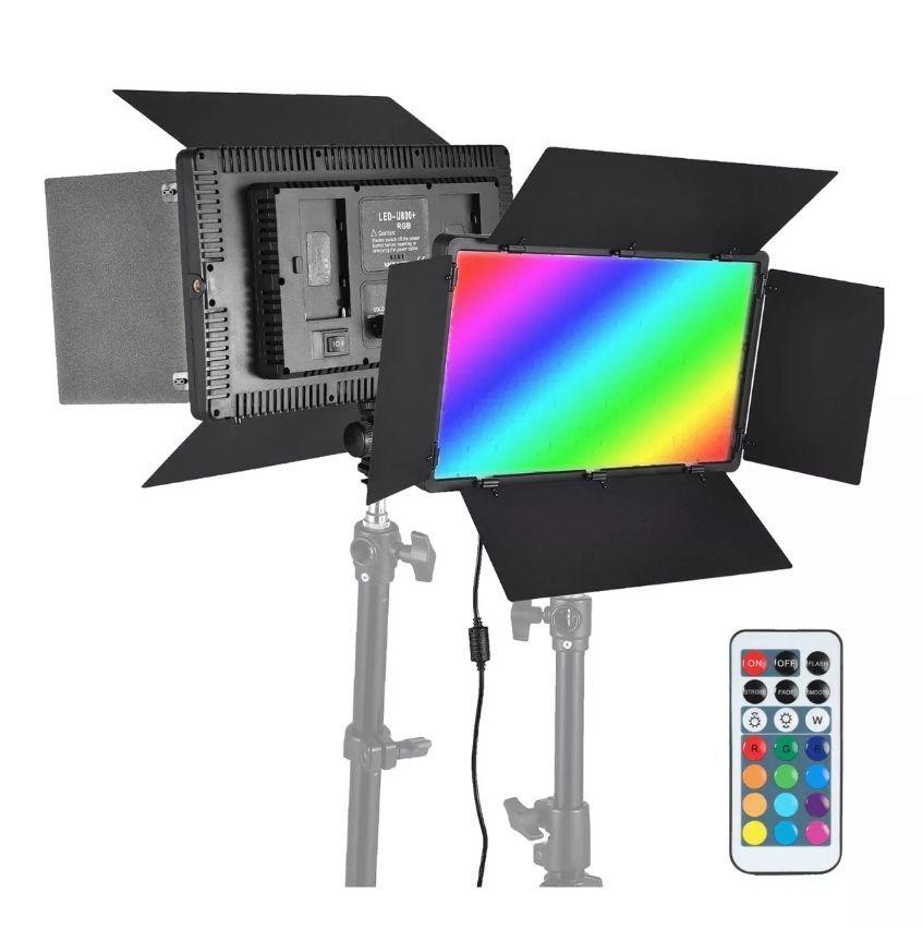 Kit Luz Led Para Fotografia/video Pro Led 800 + Tripode-7