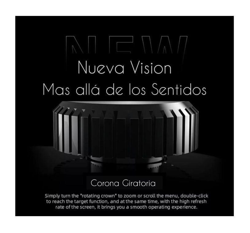 Reloj Smartwatch Hw3 Pro Pantalla 3d Nfc-2