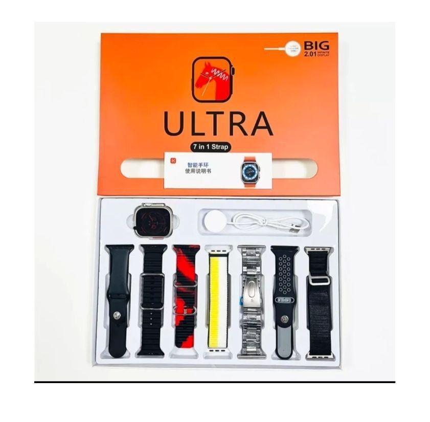 Reloj Inteligente Smartwatch 7 En 1 Negro-2