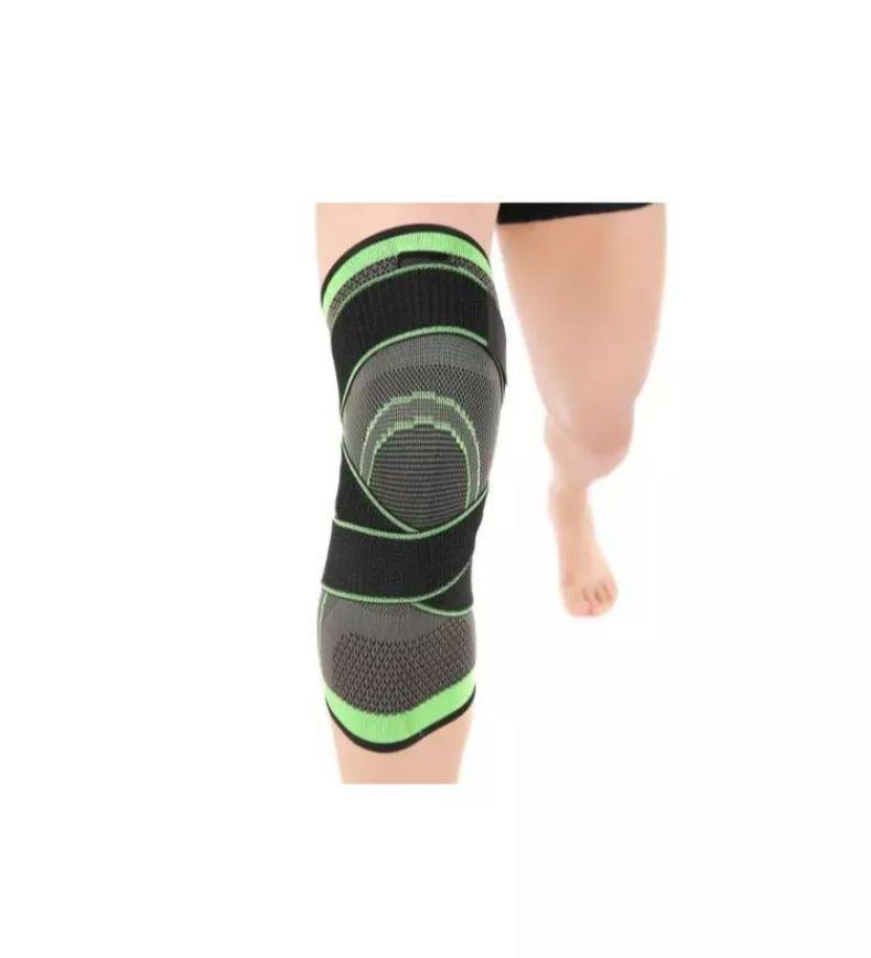 Rodillera Ajustable Deportiva Elástica Compresora Gym-1