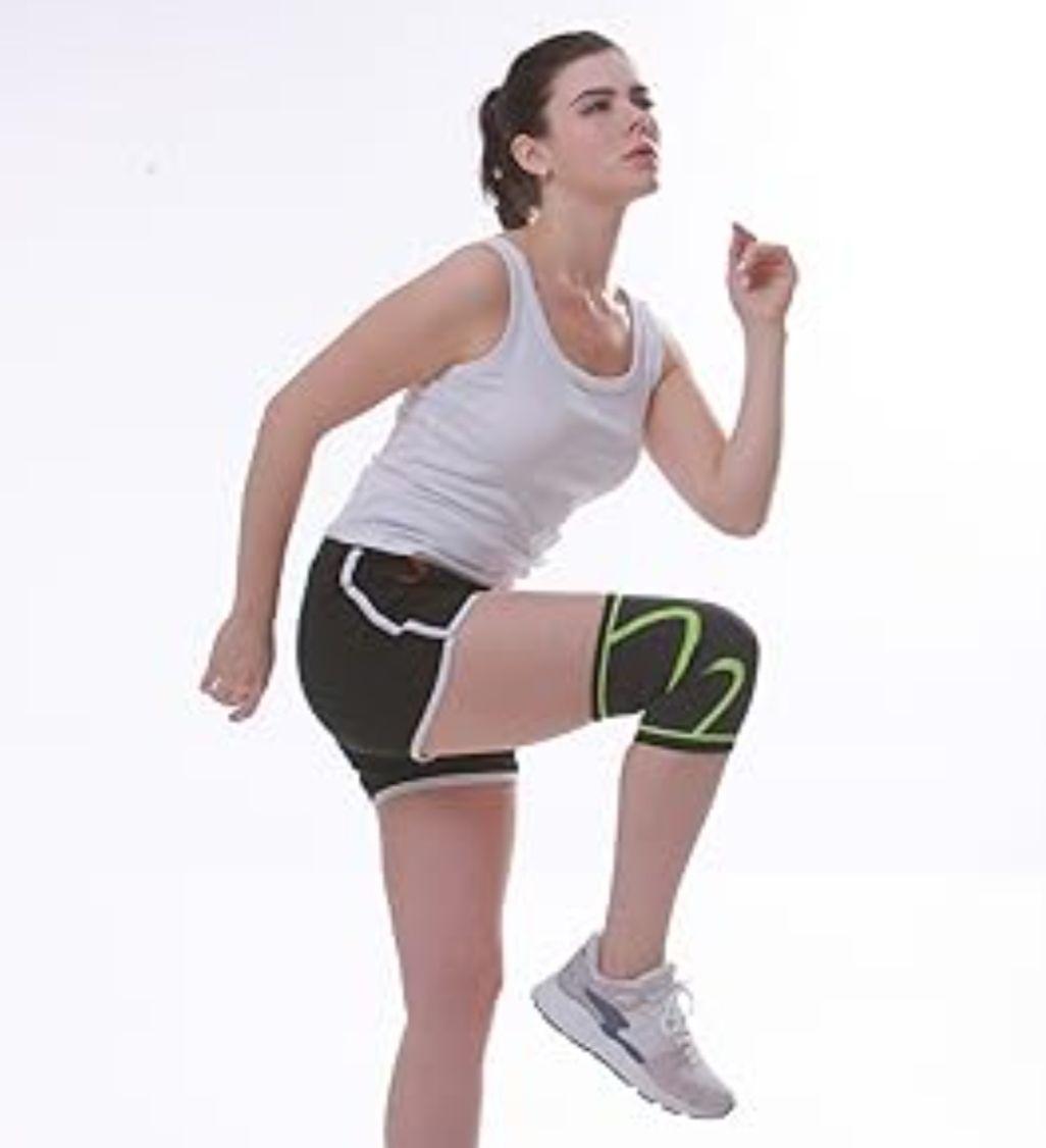 Rodillera Ajustable Deportiva Elástica Compresora Gym-2