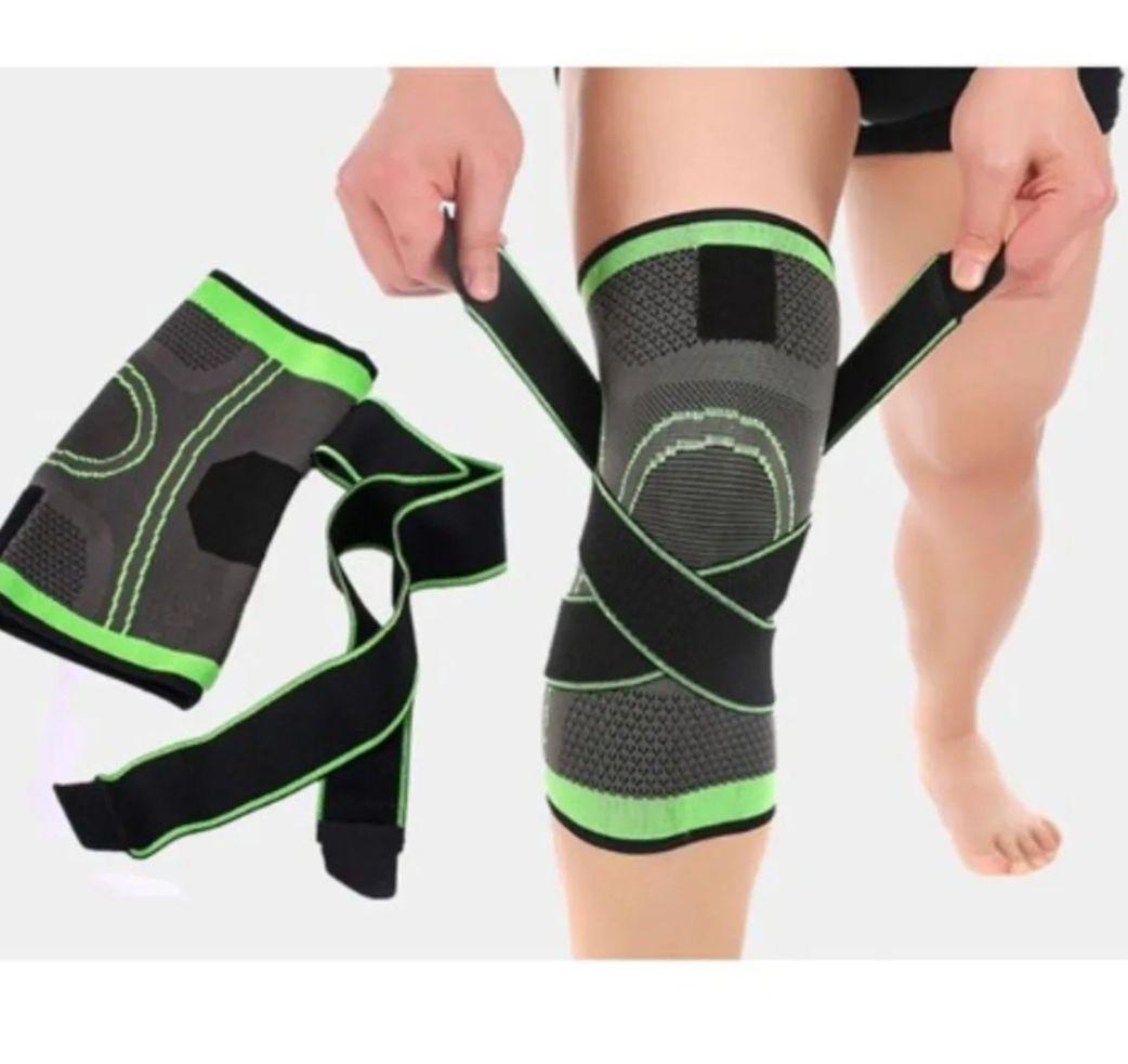 Rodillera Ajustable Deportiva Elástica Compresora Gym-3