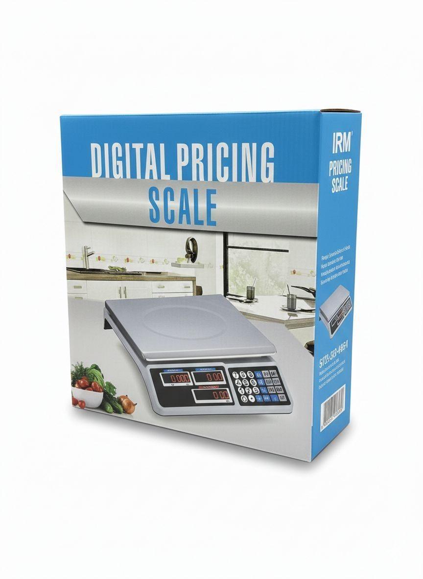 Balanza Digital Peso precio 34 X 23 Cm 30 Kg Blanco-2