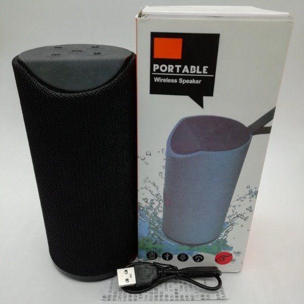 Parlante Bluethooth Portatil Recargable Color Azul -2