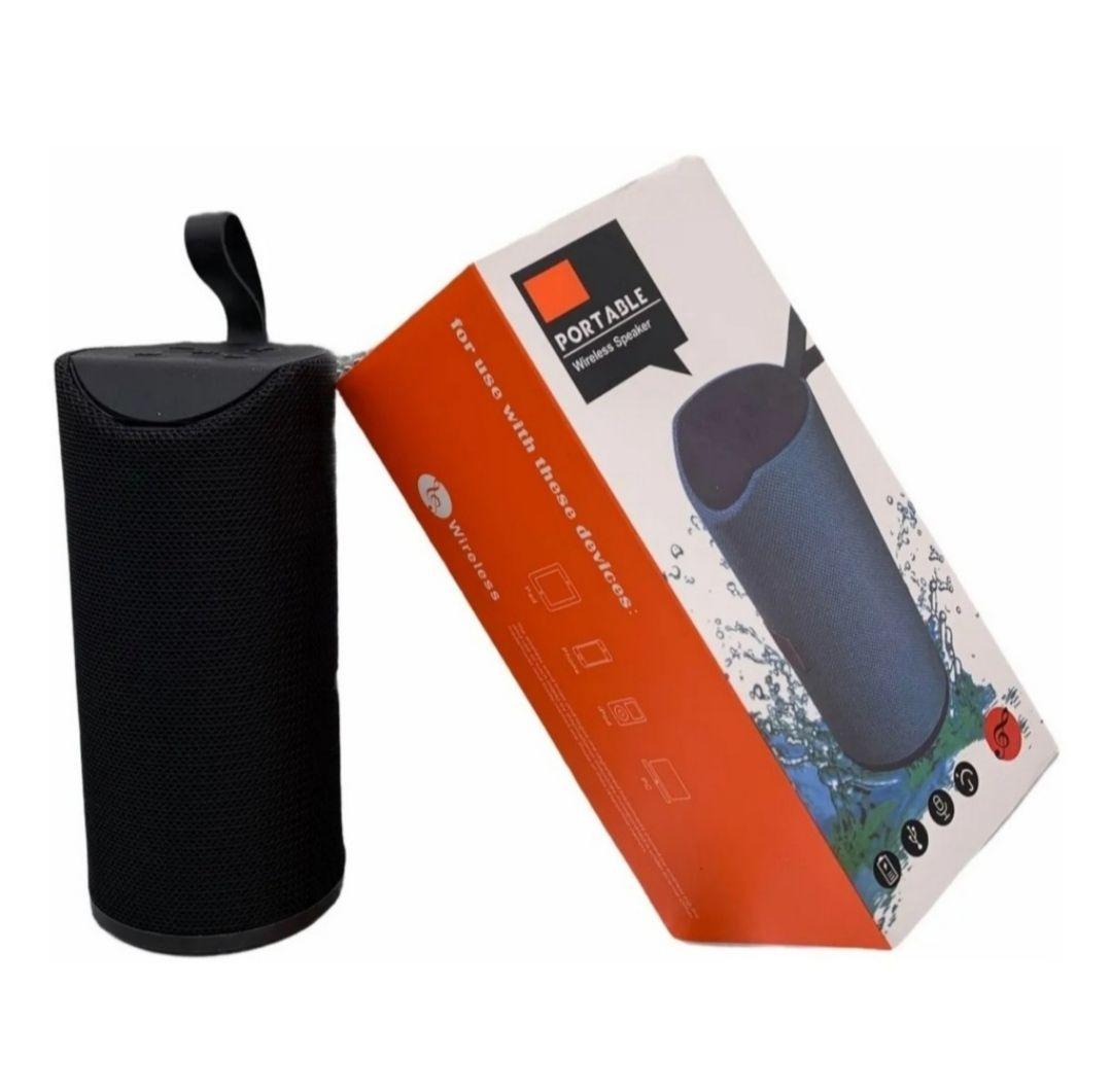 Parlante Bluethooth Portatil Recargable Color Azul -3