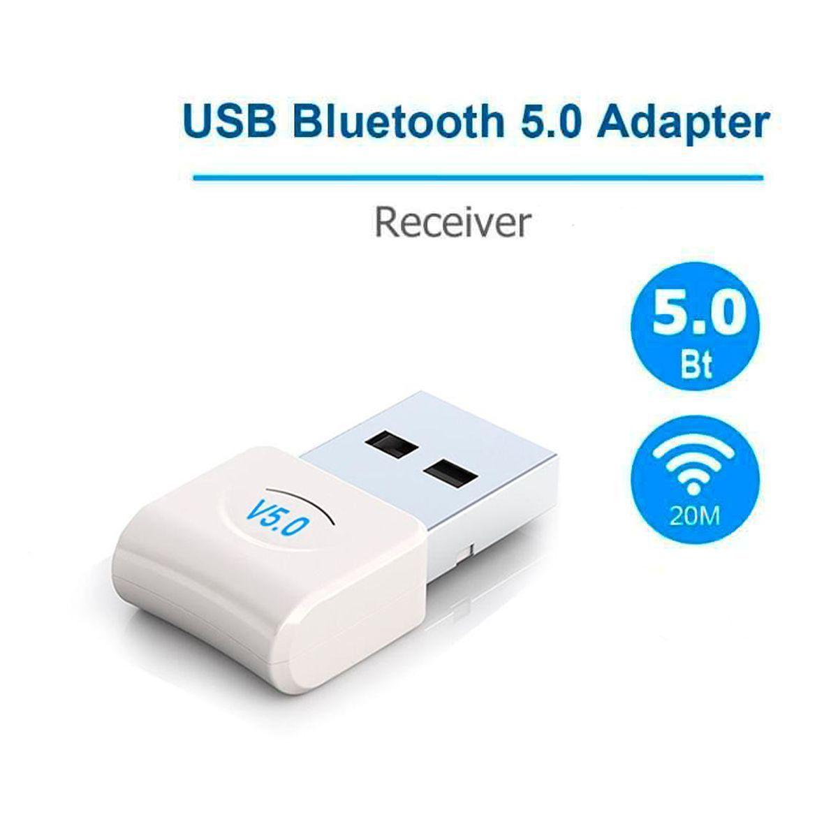 Transmisor y Receptor Mini Usb Bluetooth 5.0 Pc Y Notebook-1