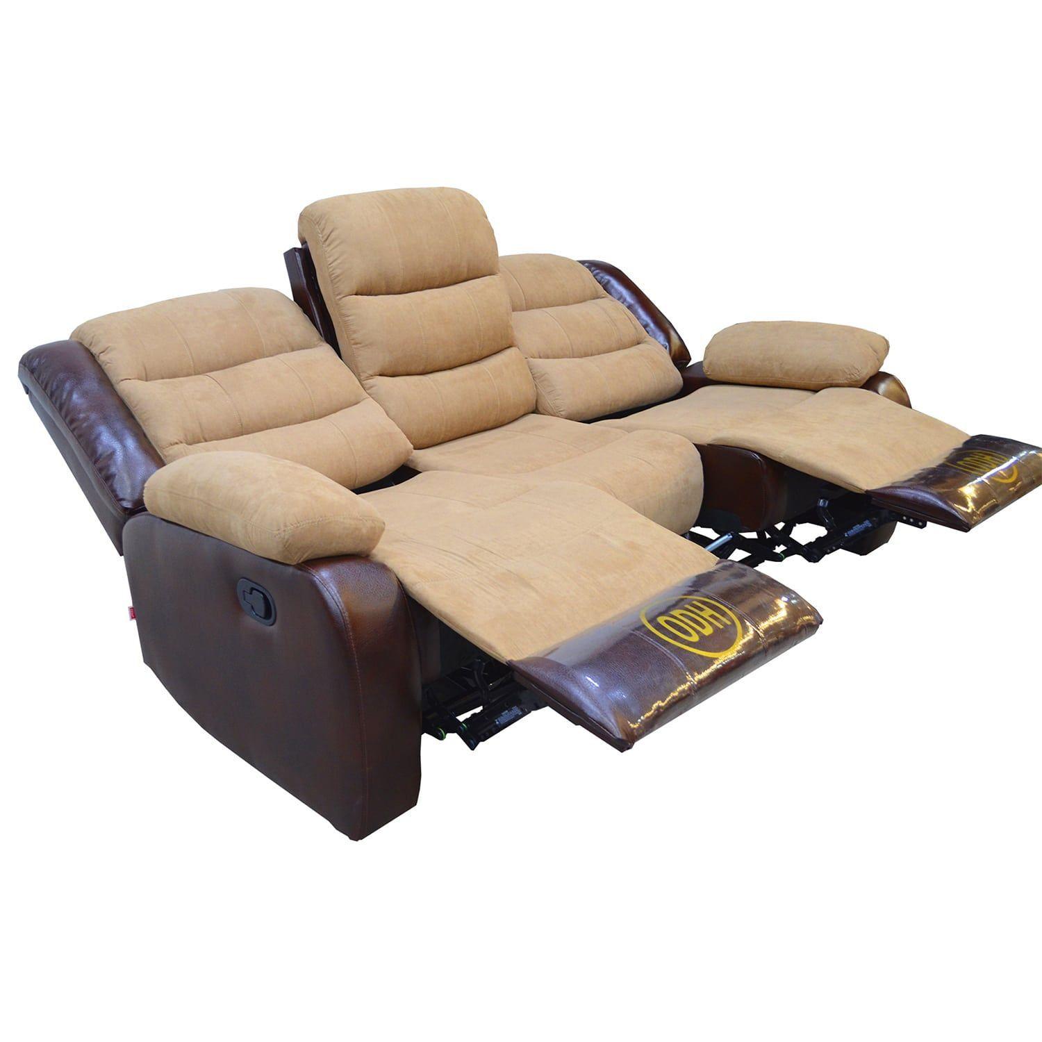 Sofá ODH Reclinable 3 Cuerpos New Italia Dubai-4