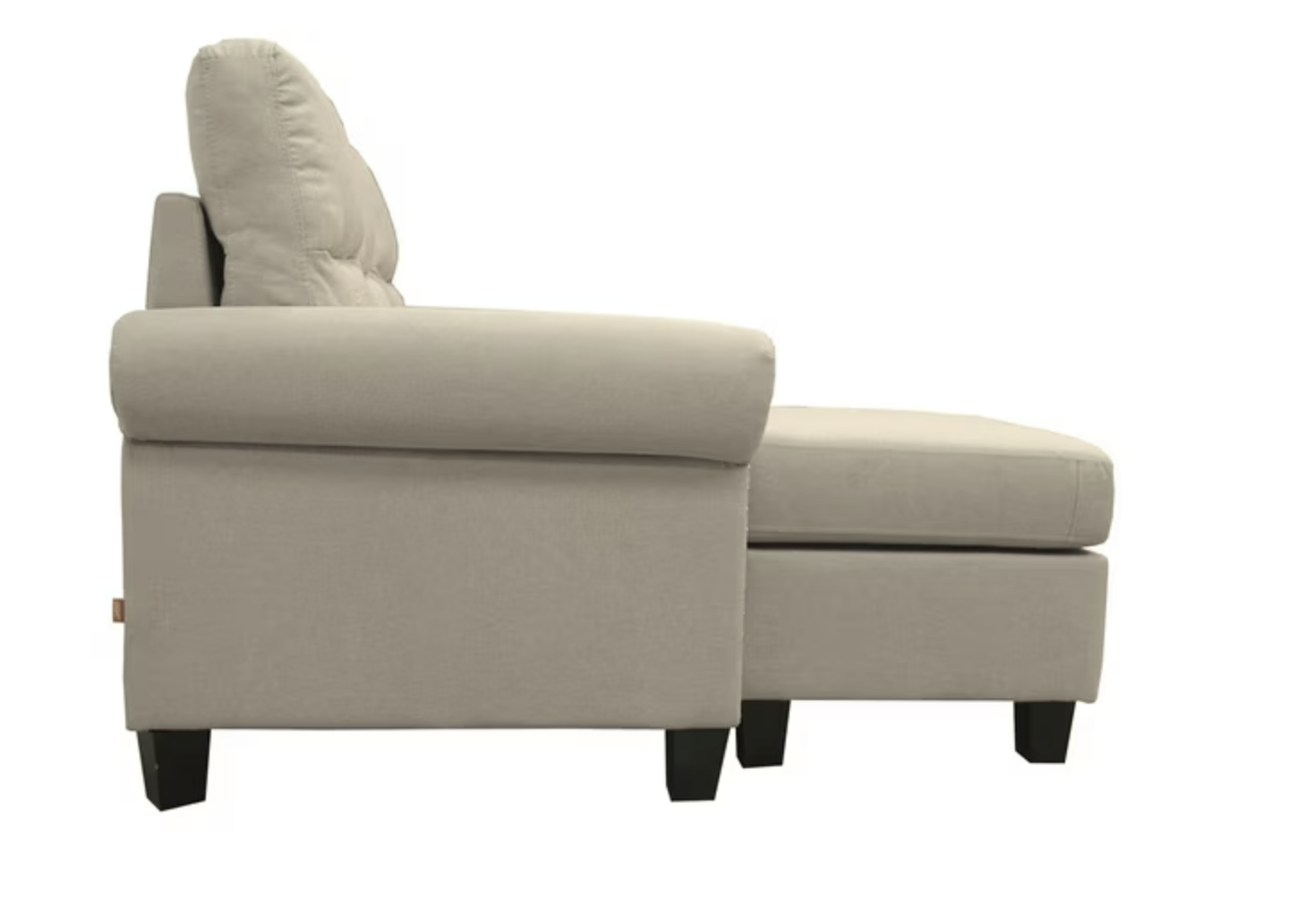 Seccional ODH Reversible Tachas Tela Beige-3