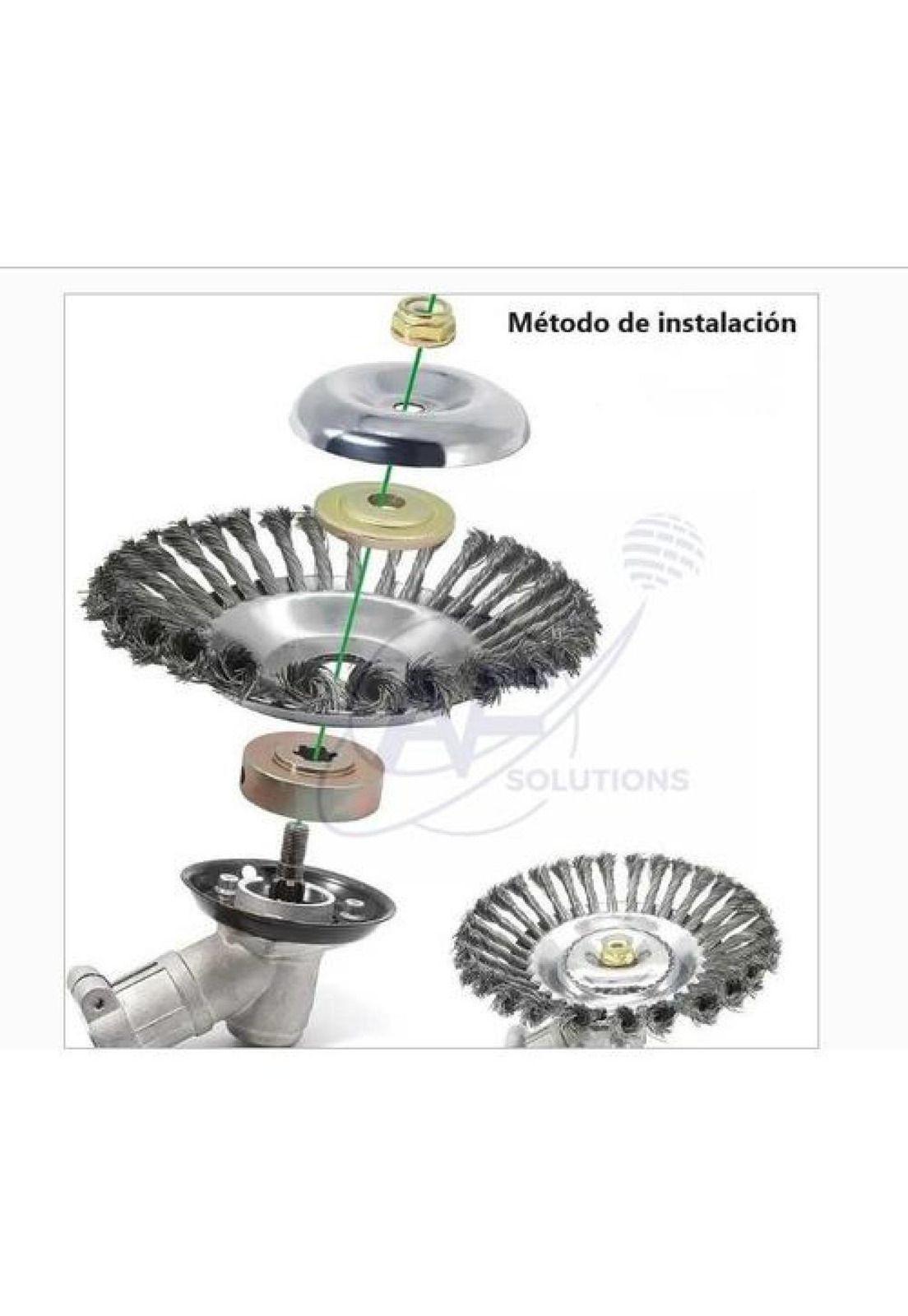 Cabezal Grata Para Desmalezadora 6 Pulgadas-2