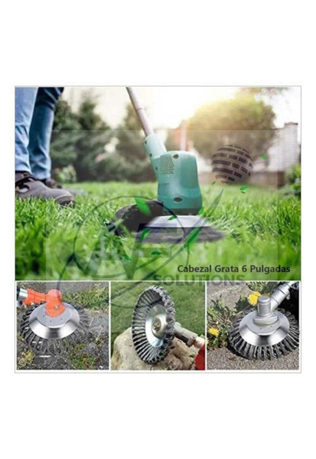 Cabezal Grata Para Desmalezadora 6 Pulgadas-8