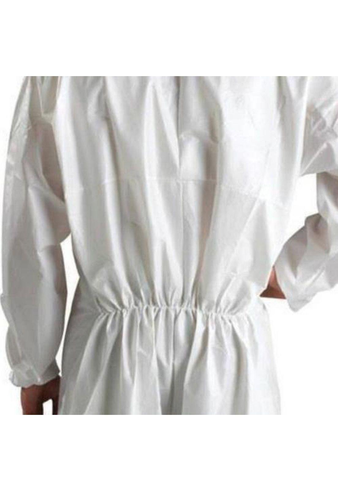 Buzo Desechable Blanco Polipropileno 45g/m2-2