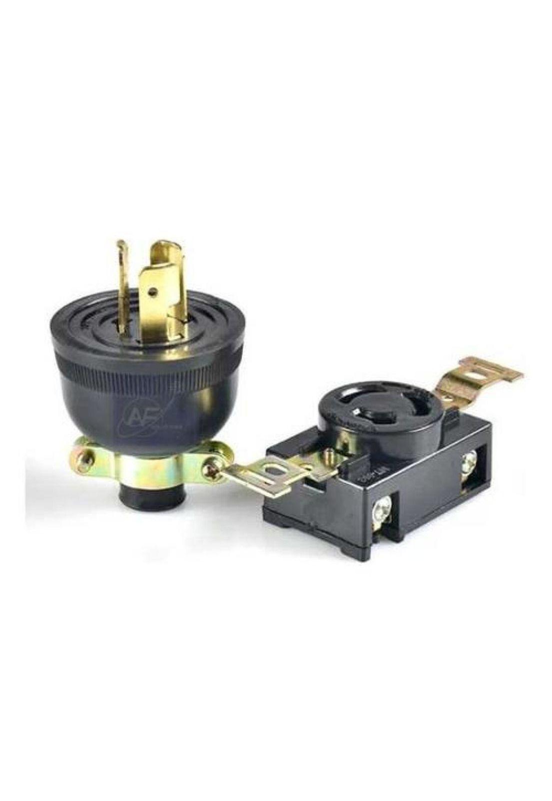 Pack Enchufe Macho Y Hembra Generador Para Kipor 250v 30a-2