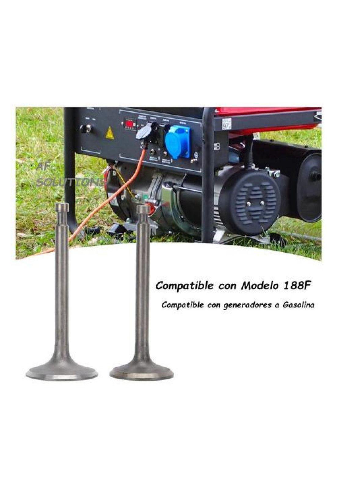 Válvula Admisión Y Escape Para Motor 188f Gasolina-4