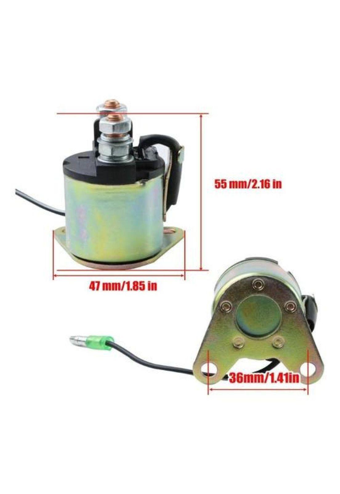 Solenoide Motor De Partida Para Gx160 Gx200 168f 170f-2
