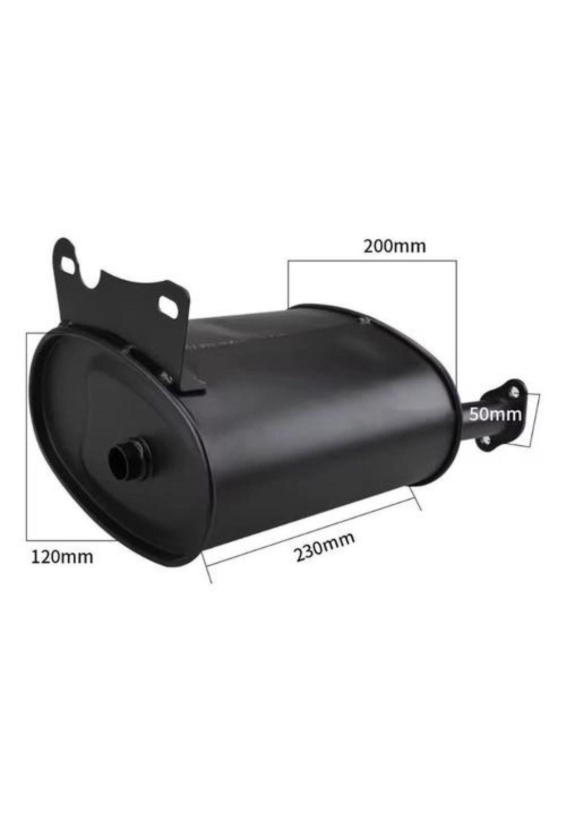 Escape Silenciador Generador Gx390 188f Bencinero 4kva-9kva-6