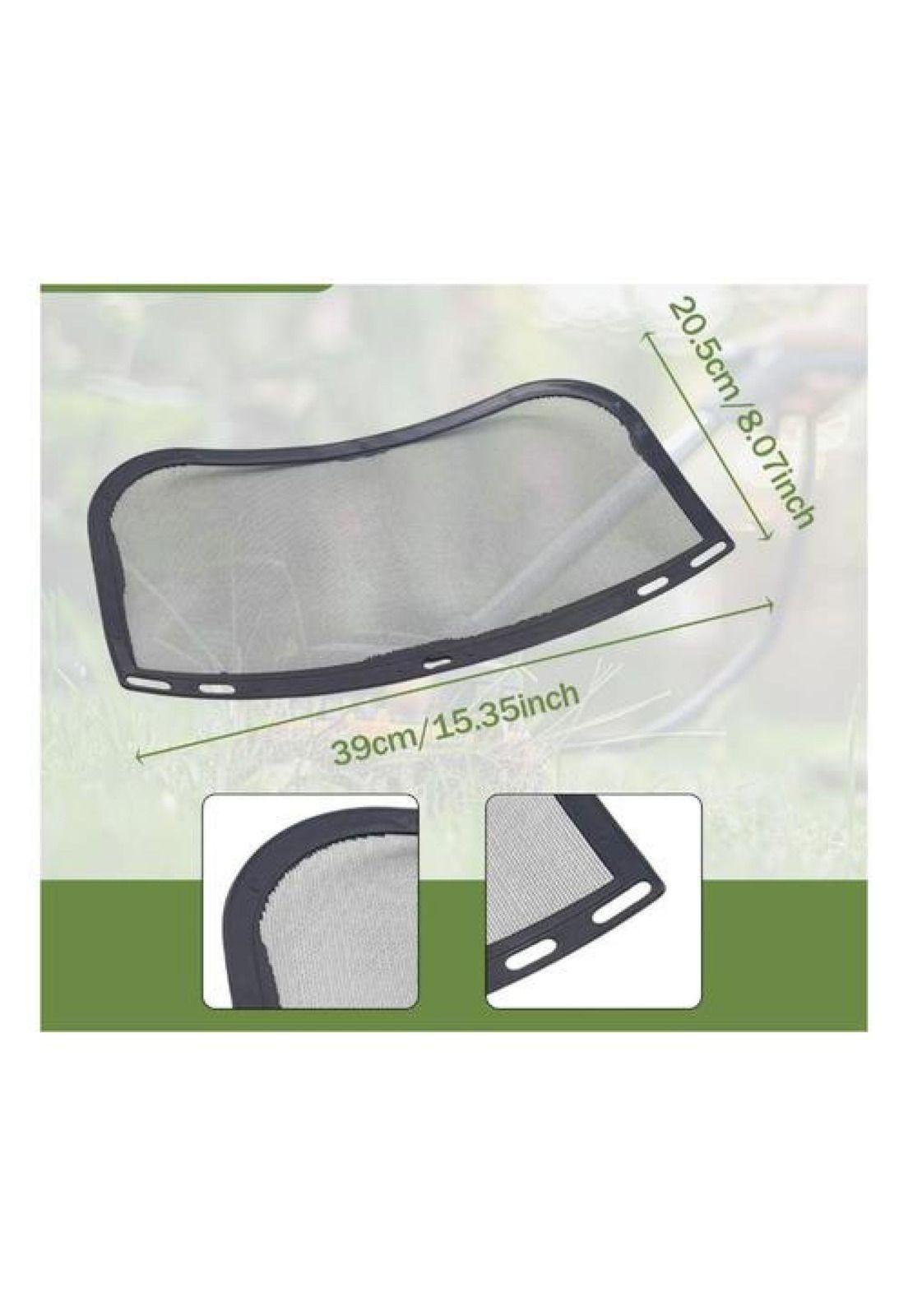 Malla Facial Para Casco Forestal Negro-3