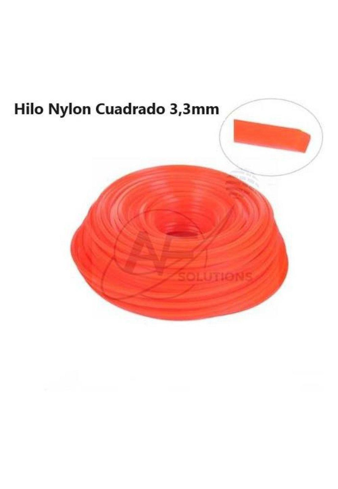 Hilo Nylon Cuadrado Desbrozadora 3.3mm 5lbx 208mts-2