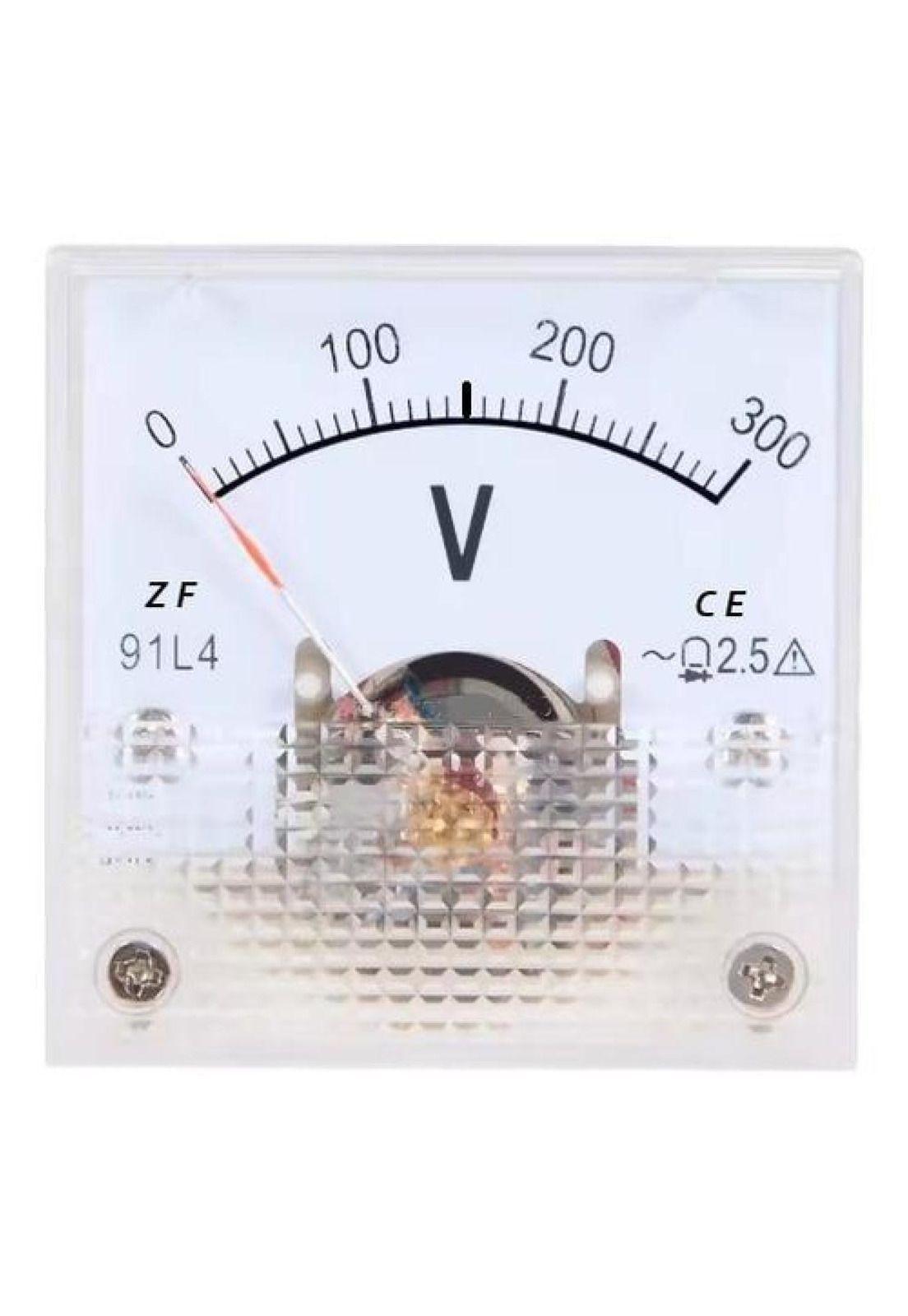 Voltímetro Análogo Cuadrado Para Generador Modelo 2 (chico)-3