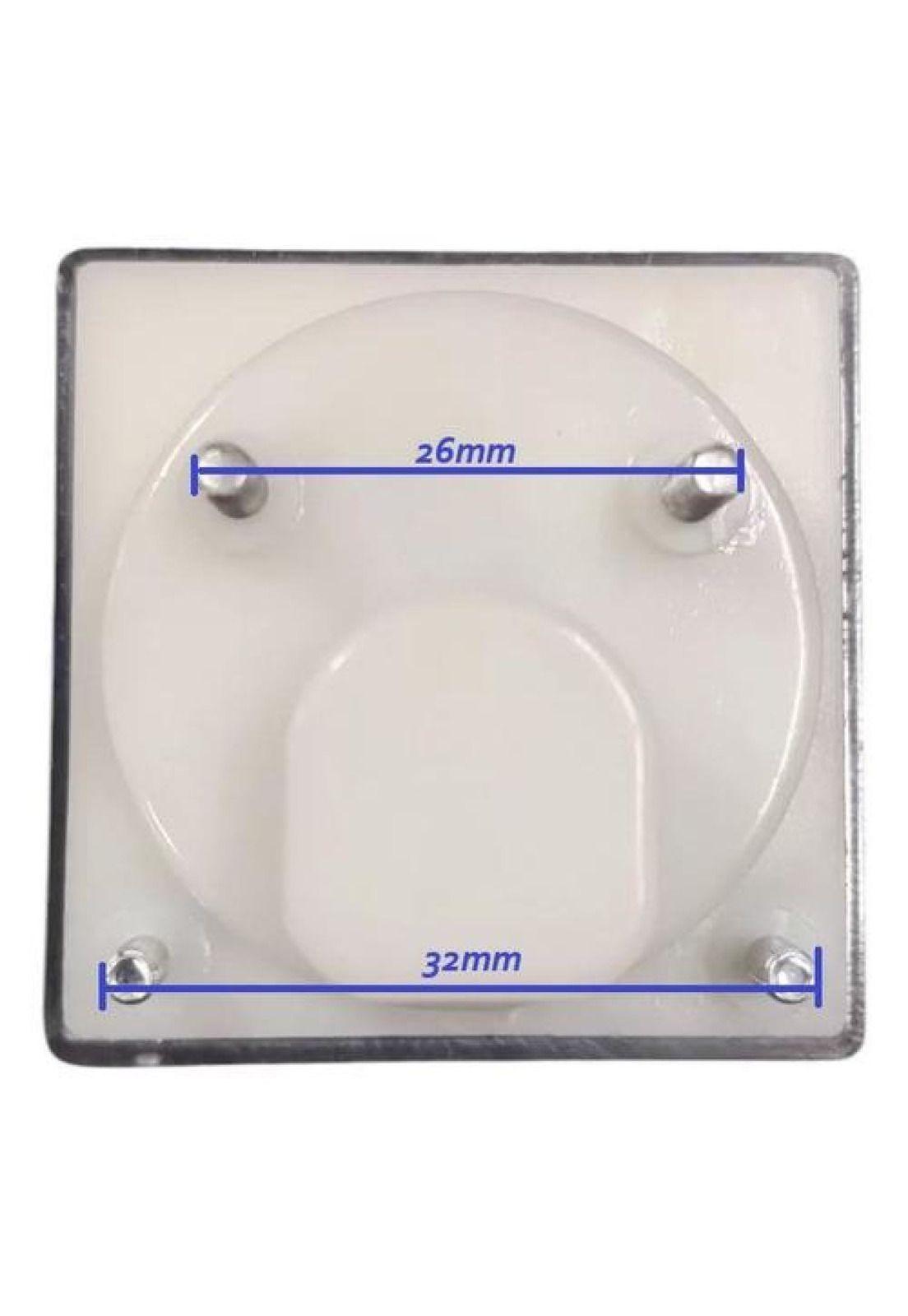 Voltímetro Análogo Cuadrado Para Generador Modelo 2 (chico)-4