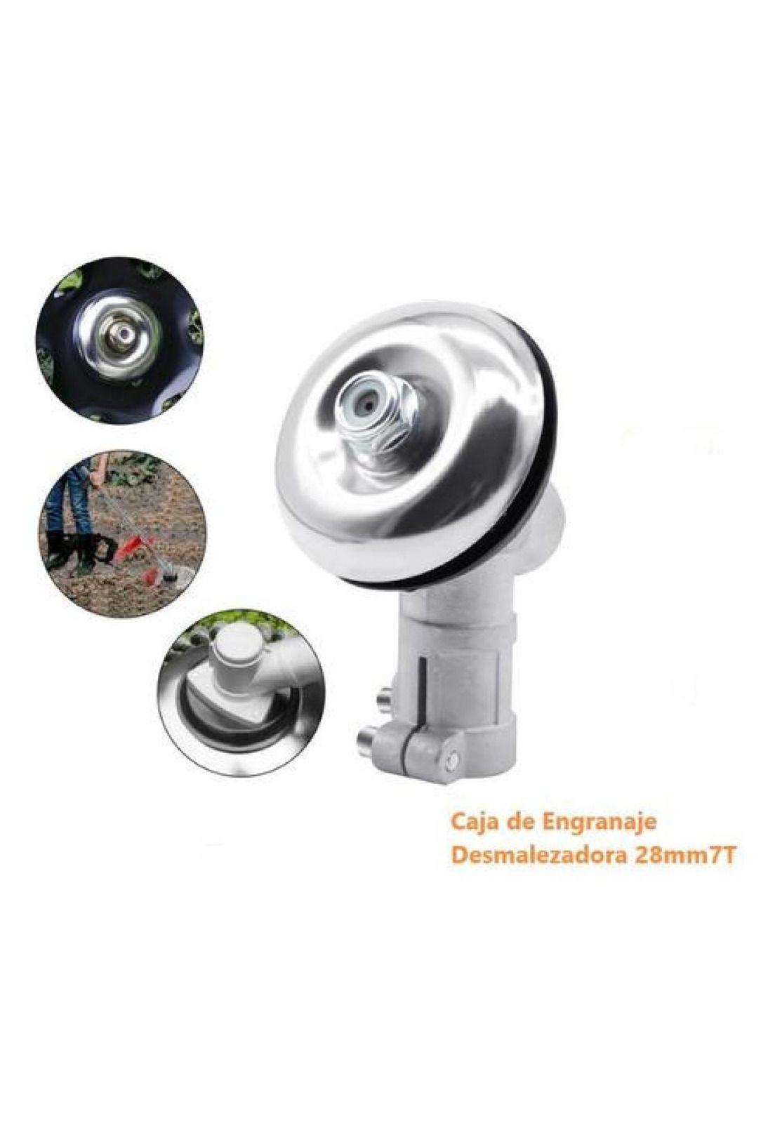 Caja Engranaje Para Desmalezadora Tubo 28mm Eje X 7 Dientes-7