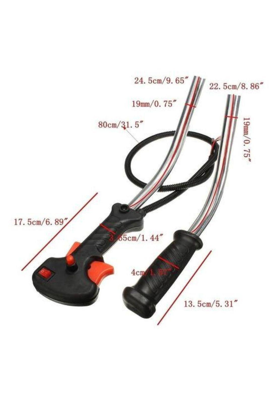 Comando Acelerador +soporte Izquierdo Desmalezadora Orillada-2