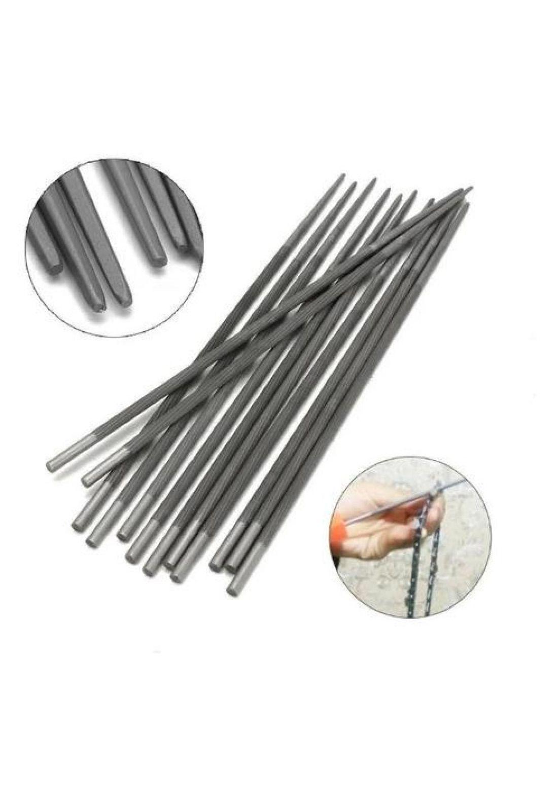 Lima Redonda Para Motosierra 12 Unidades 3/16 Pulgadas-5