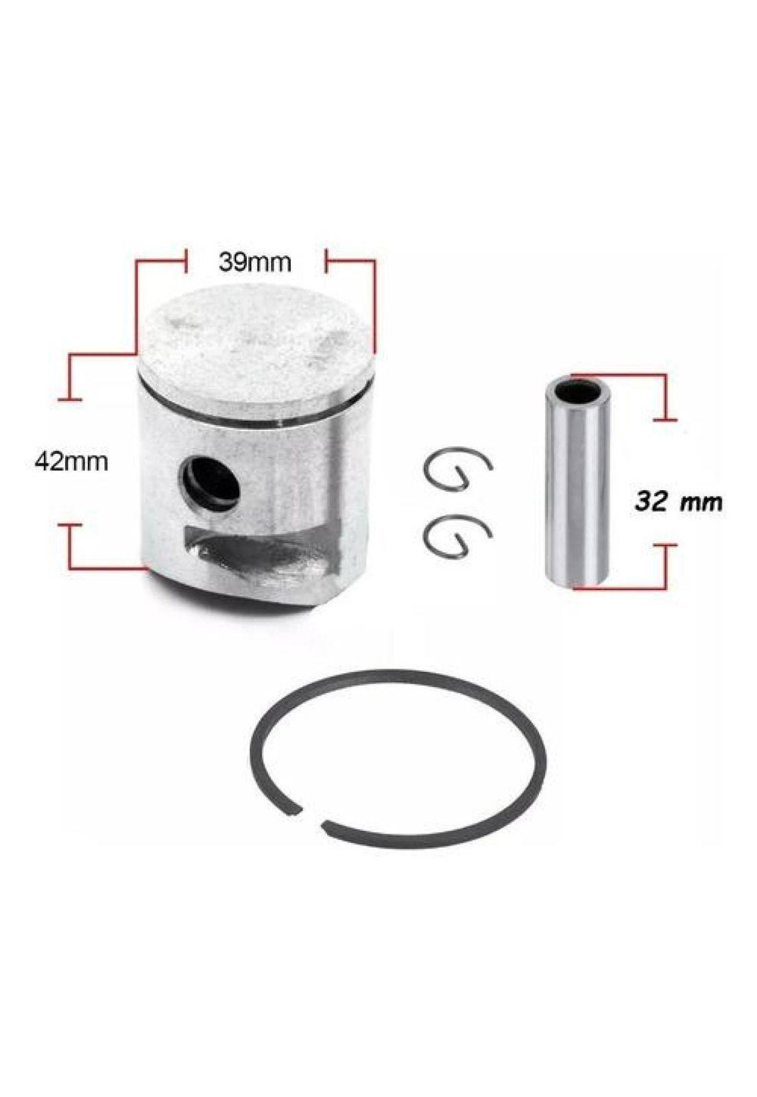 Kit Pistón Y Anillos Compatible Con Motosierra Husqvarna 236-3