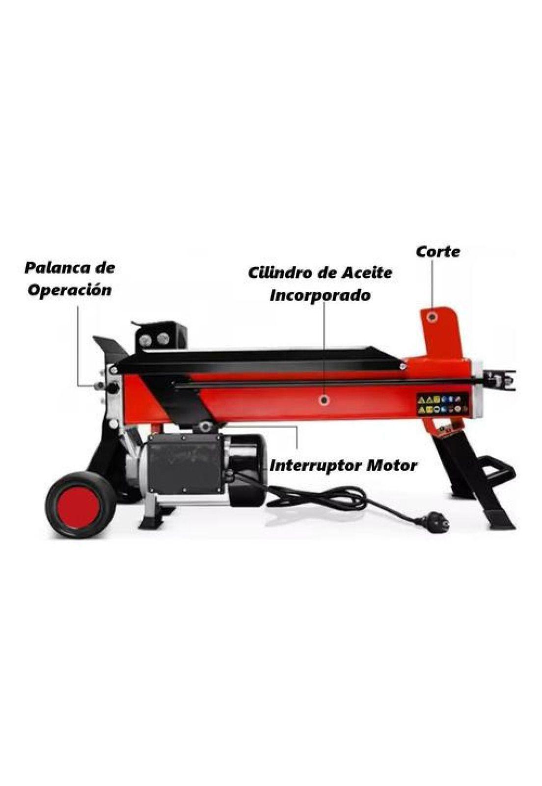 Partidor De Leña 6 Toneladas 2200w Hidráulico-6