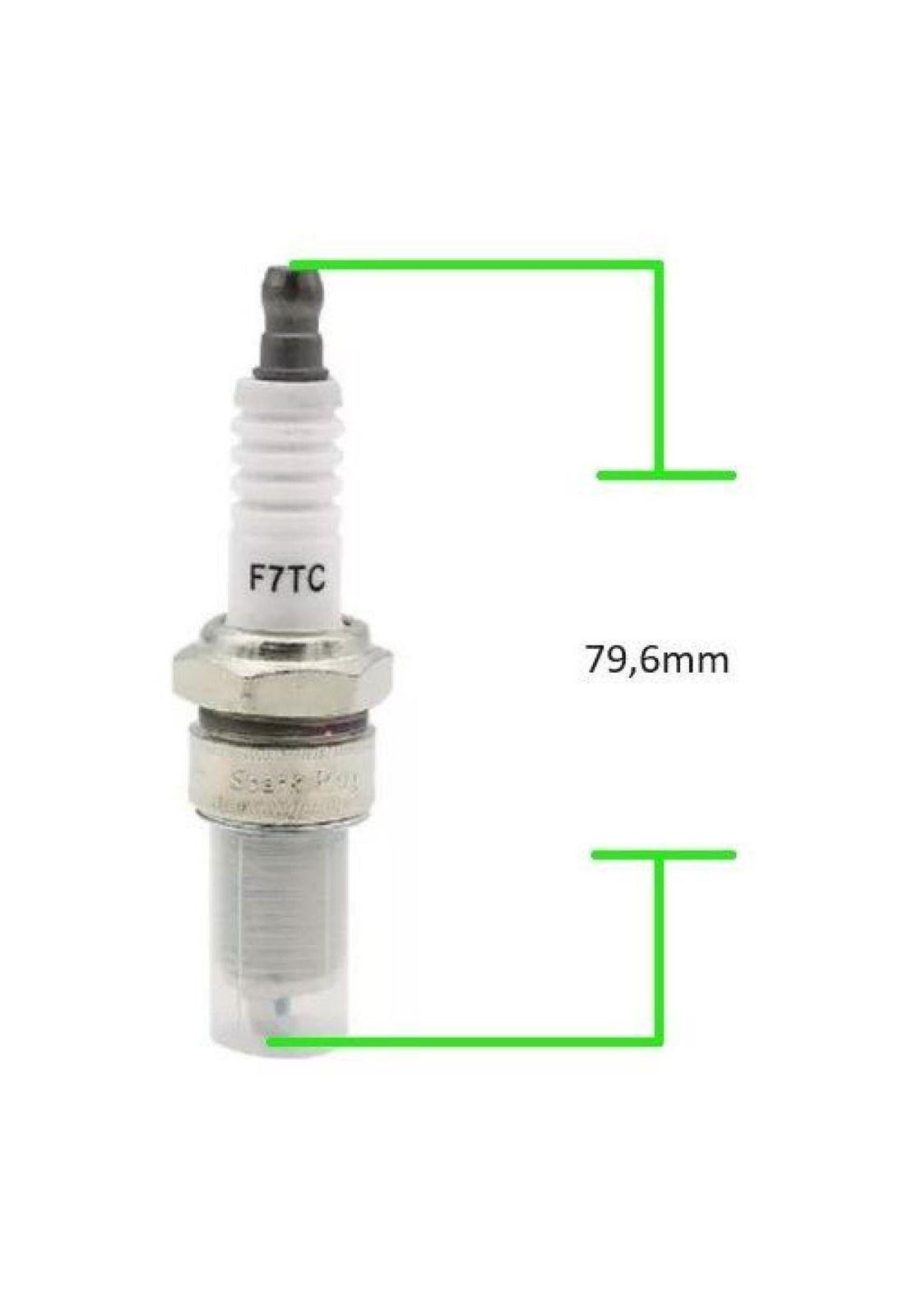 Pack 5 Bujías Motobomba F7tc-2