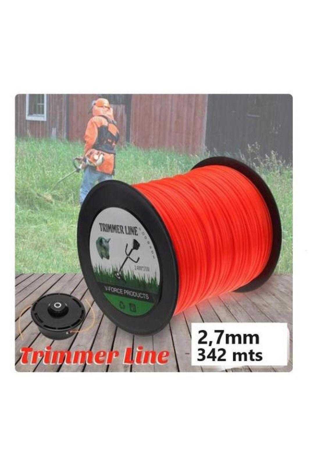 Hilo Nylon Redondo 2.7mm 5lbx 342mts+ Cabezal M-10 Gratis-2