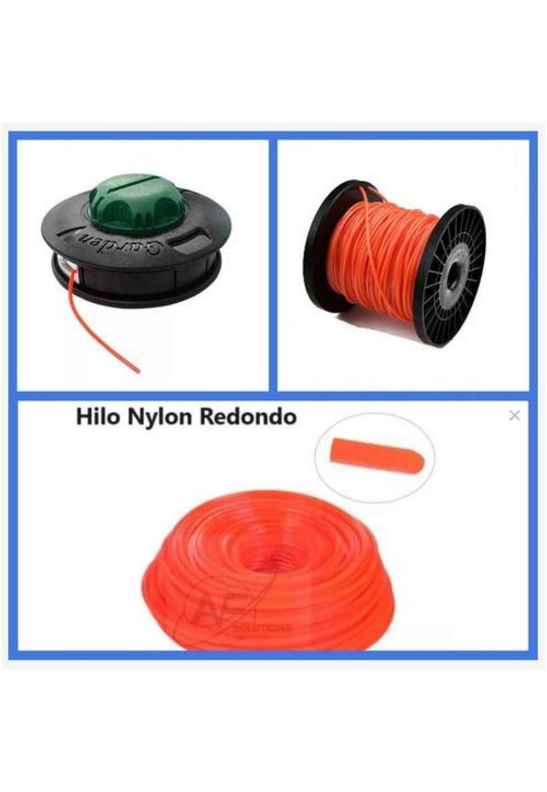 Hilo Nylon Redondo 2.7mm 5lbx 342mts+ Cabezal M-10 Gratis-4