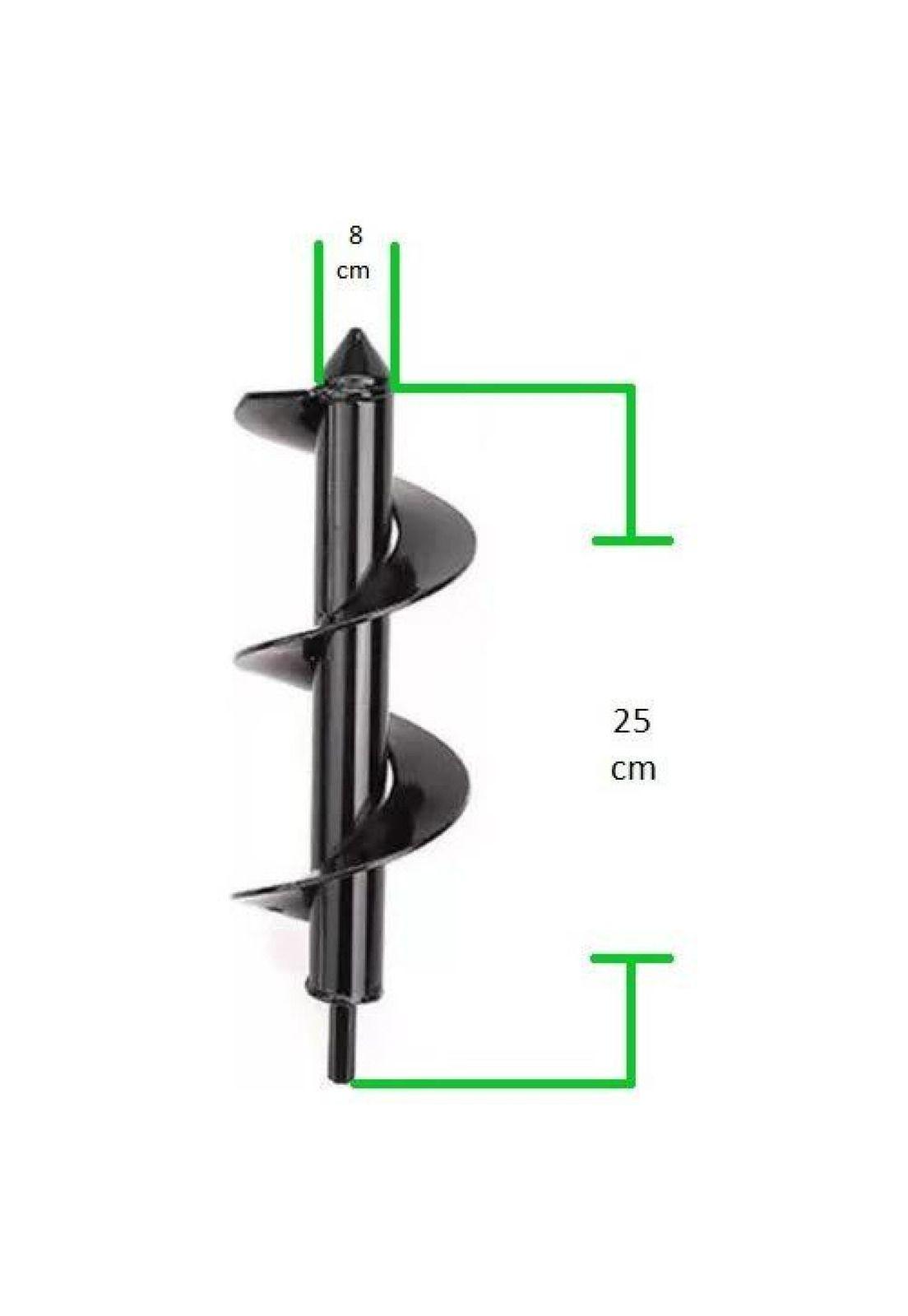 Broca Barreno Ahoyador 250mm X 80 Cm Largo-1