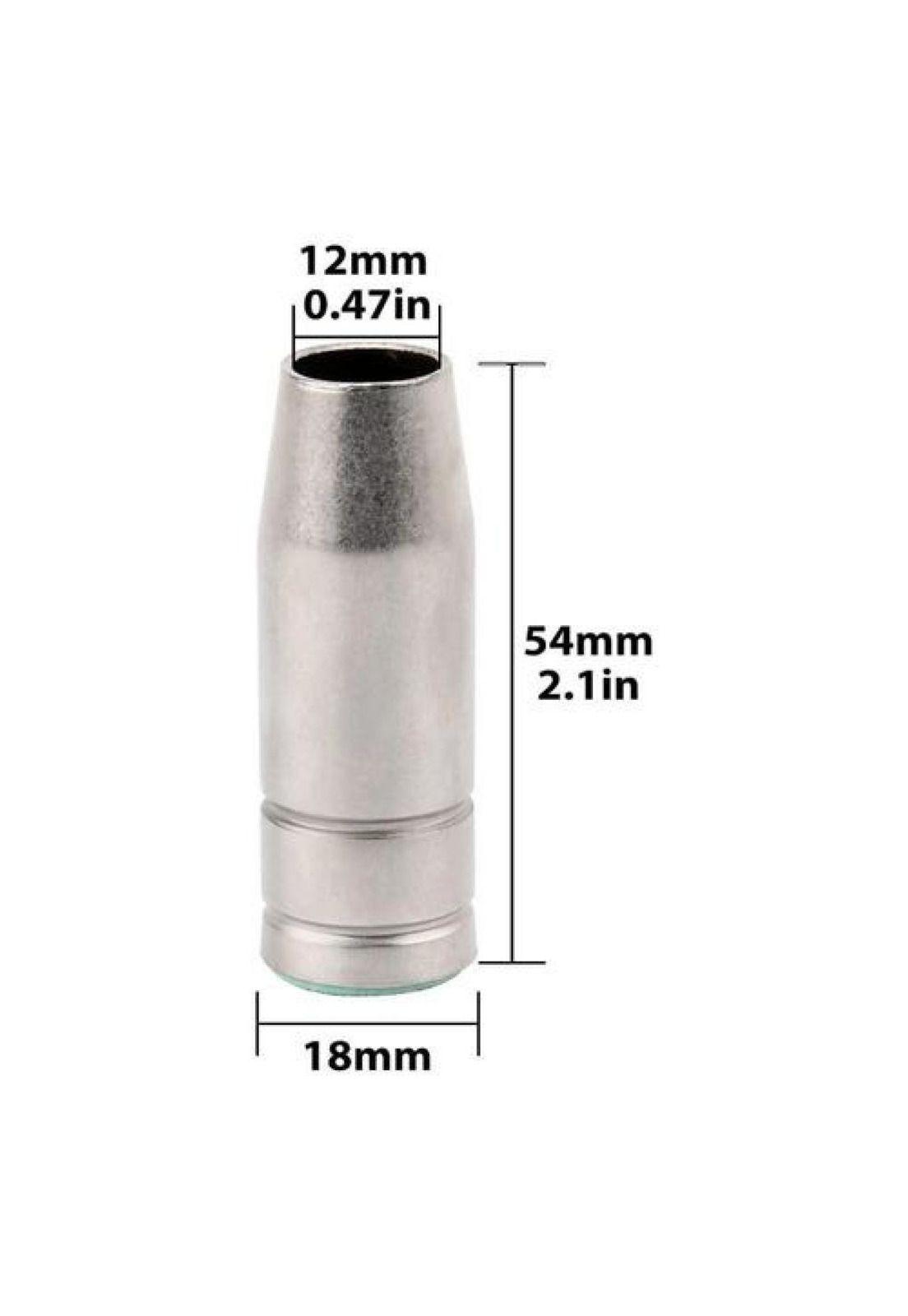 Pack 3 Toberas Mig  Cónica Binzel Bz15 De 12mm-5
