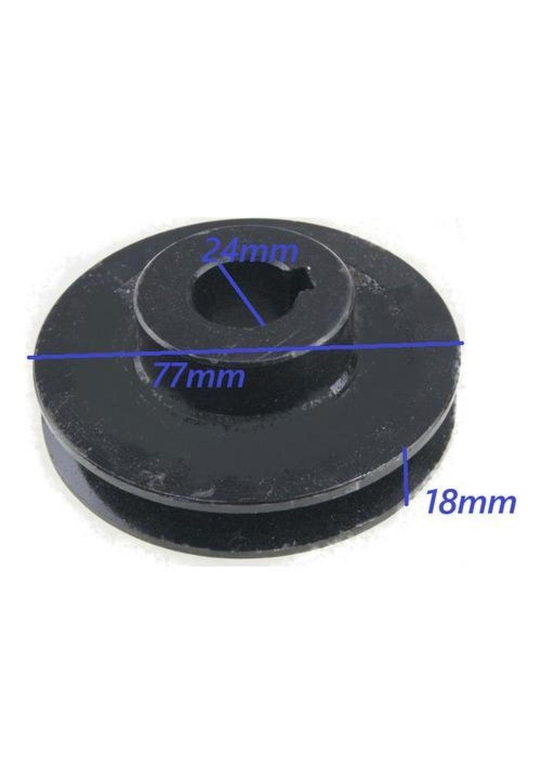 Polea Para Motor Eléctrico Eje 24mm 1 Pista-2