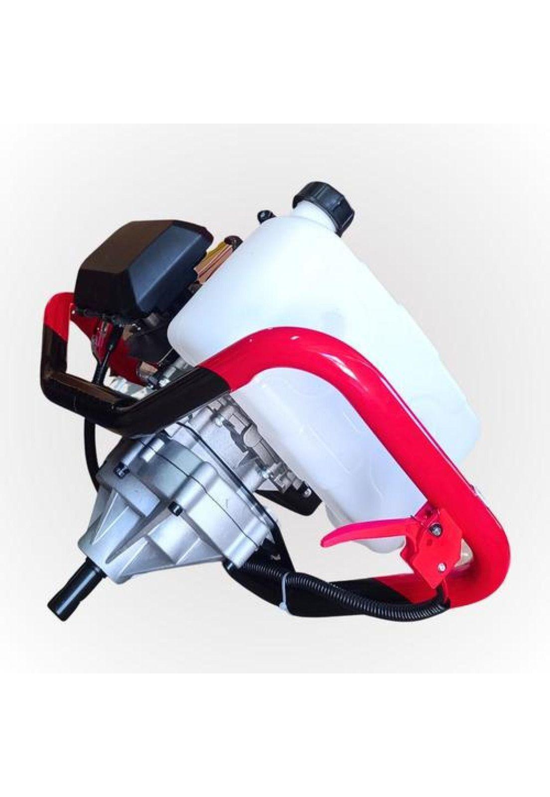 Barreno Ahoyador Bencinero 85cc + Broca 250 + Extensión-2