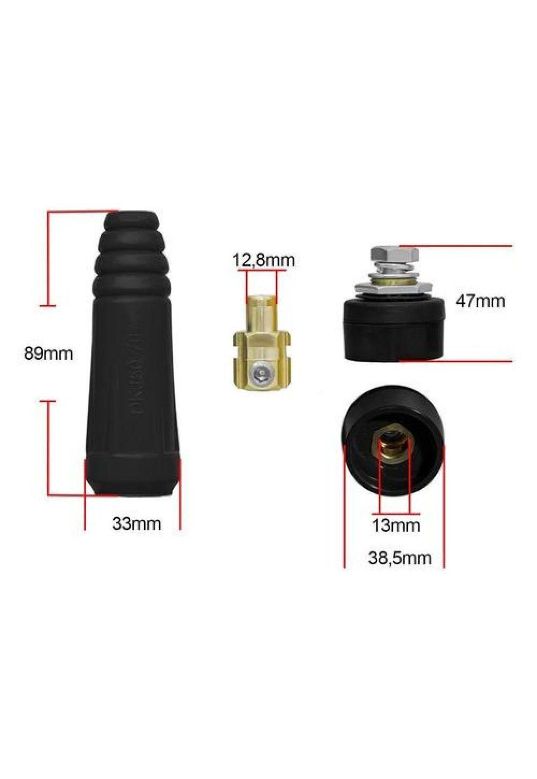 Pack Conectores Rapido Para Maquina De Soldar 35/50-2