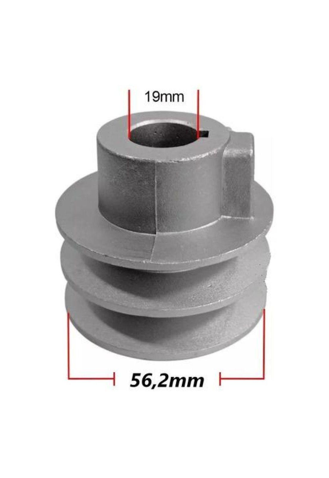 Polea Para Motor Gx160 19mm 2pistas-2