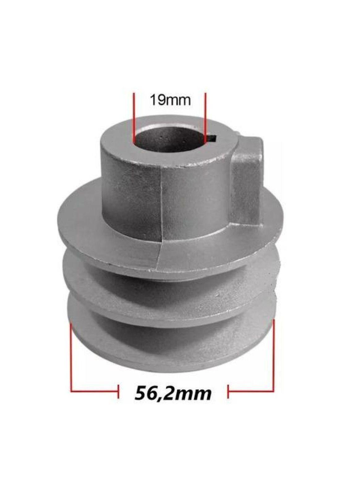 Polea Para Motor Gx160 19mm 2pistas-2