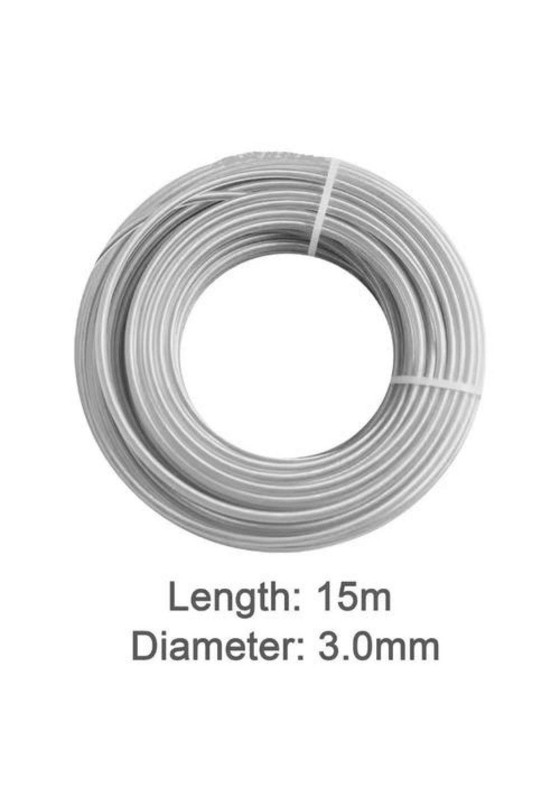 Nylon Reforzado Para Orilladoras Desmalezadora De 3.0mmx15m-1