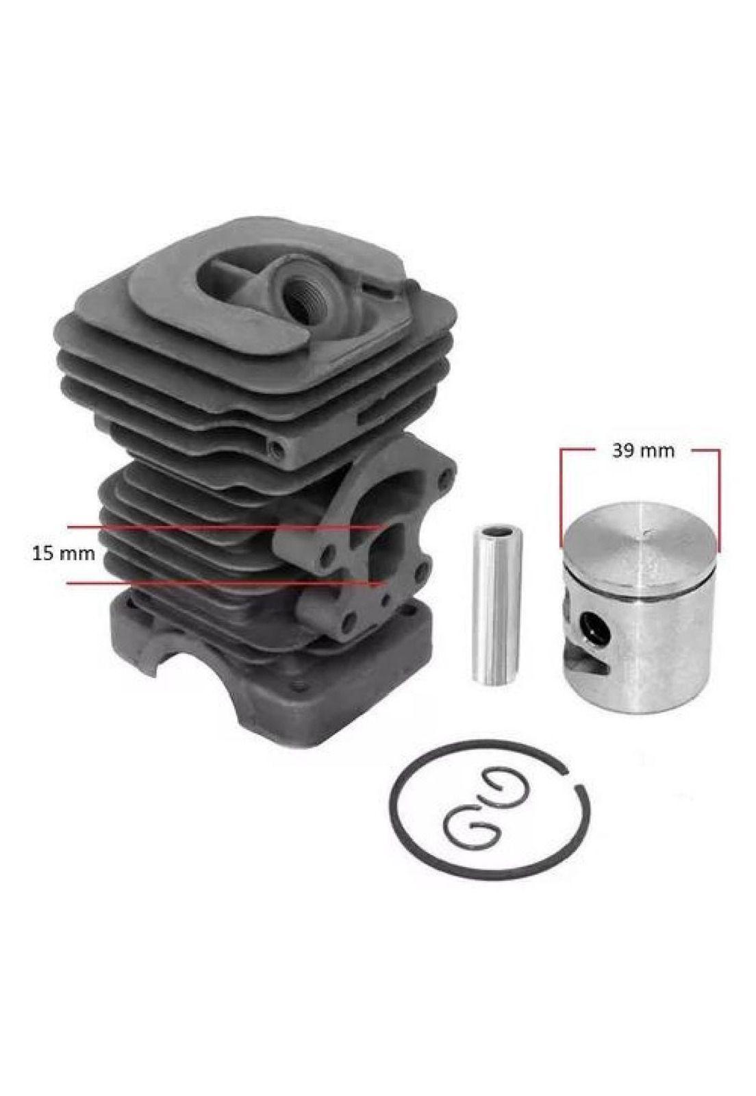 Kit Cilindro Pistón Anillos Para Motosierra H236 H120 Markii-4
