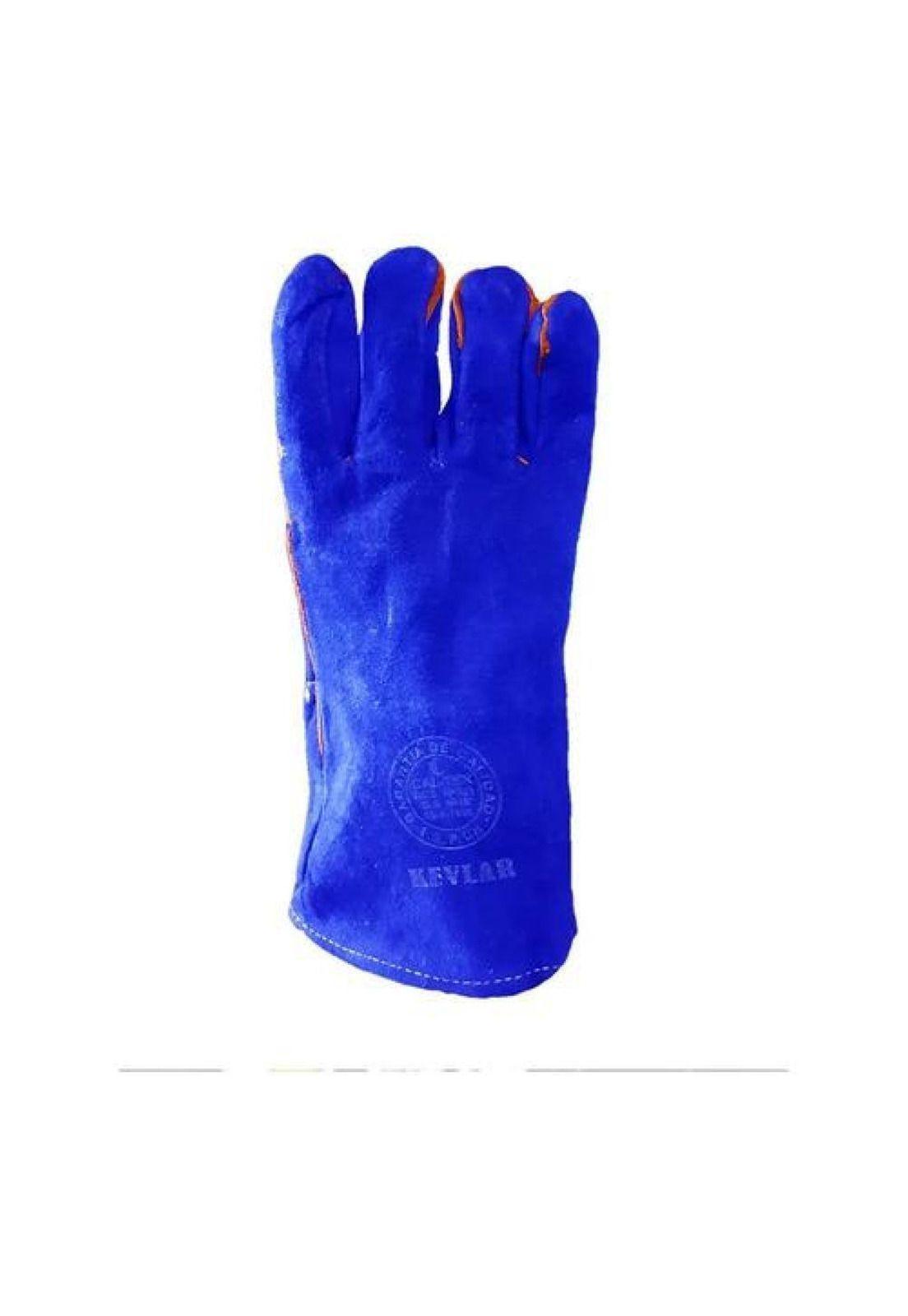 Guante Soldador Azul/forro Kevlar-3