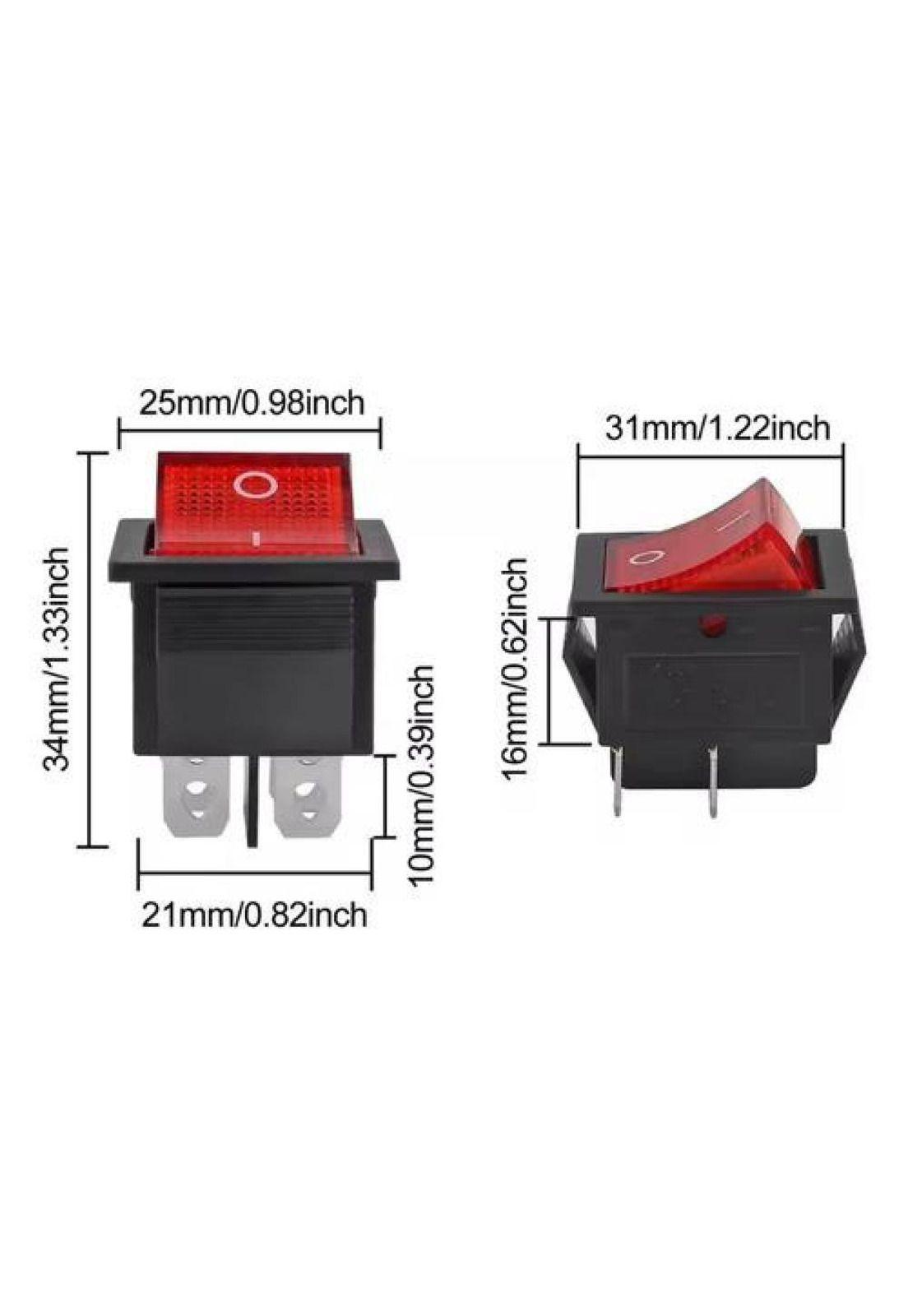 Interruptor Kcd4 15a-220v 4pin-2