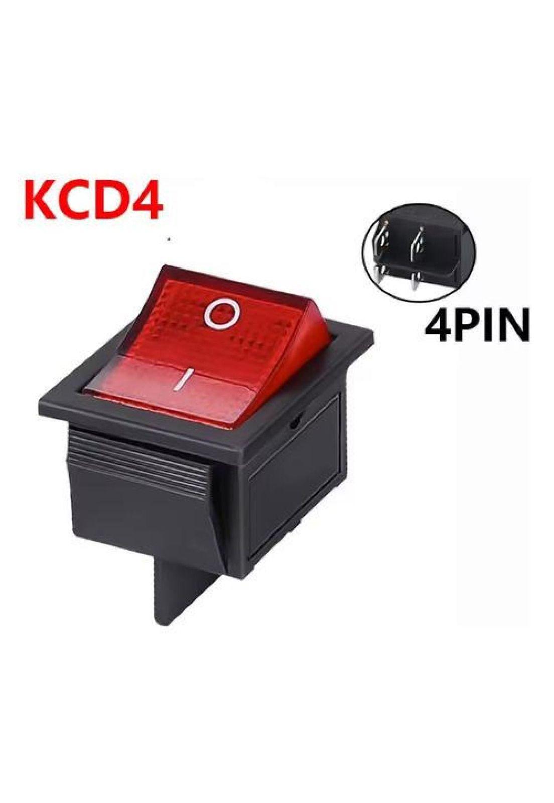 Interruptor Kcd4 15a-220v 4pin-7