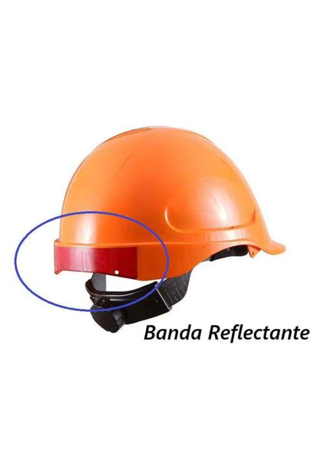 Casco Motosierrista Modelo Mta Naranja-2