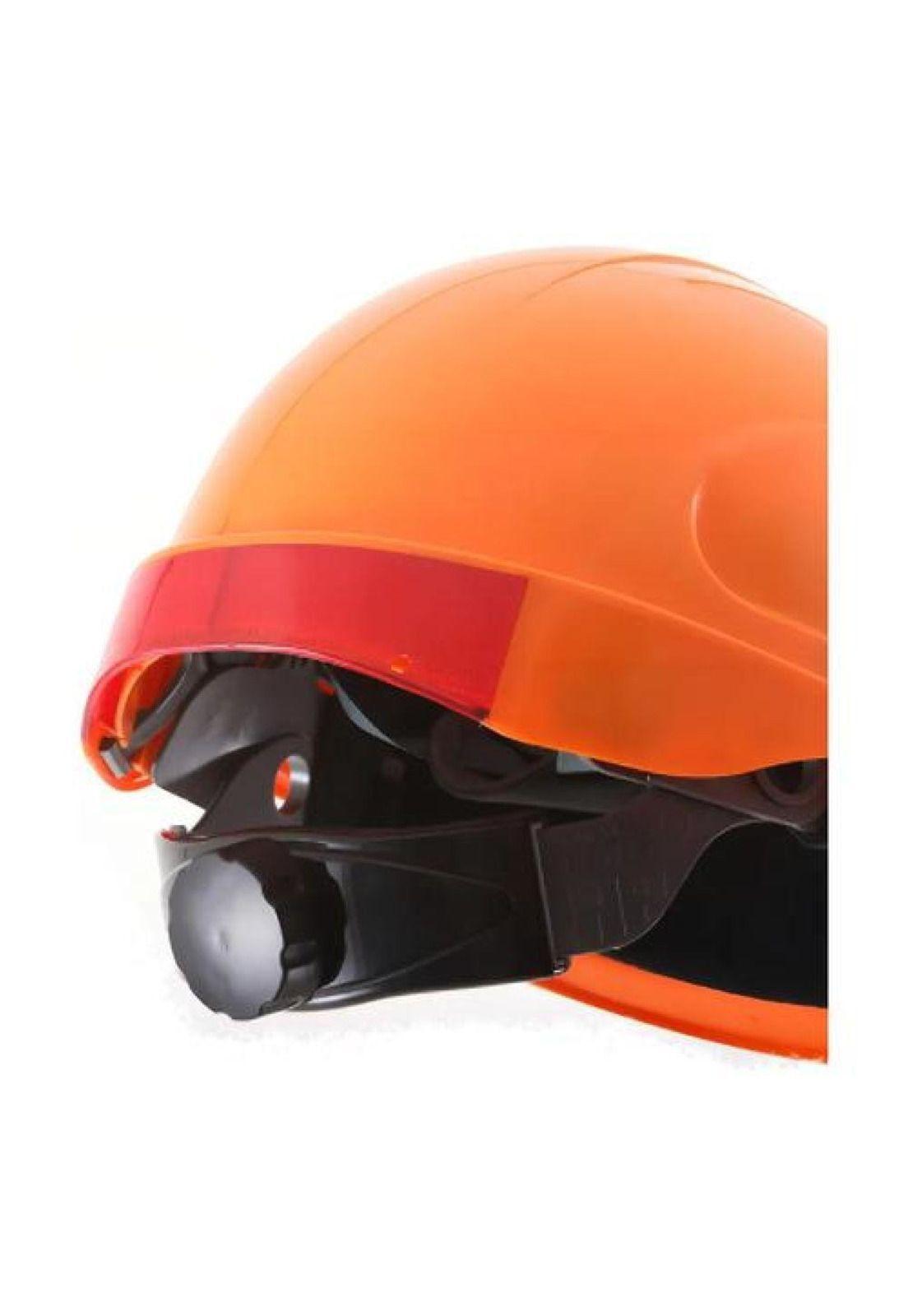 Casco Motosierrista Modelo Mta Naranja-5