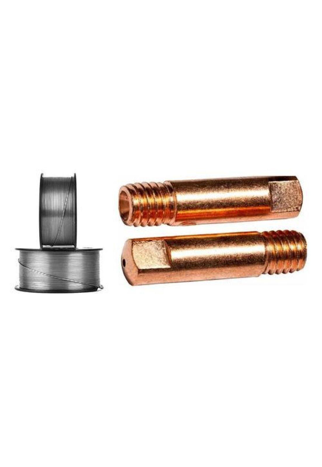 Pack 2 Alambre Soldadura 0.8mm 1kg + 2 Boquillas Mig 0.8mm-0